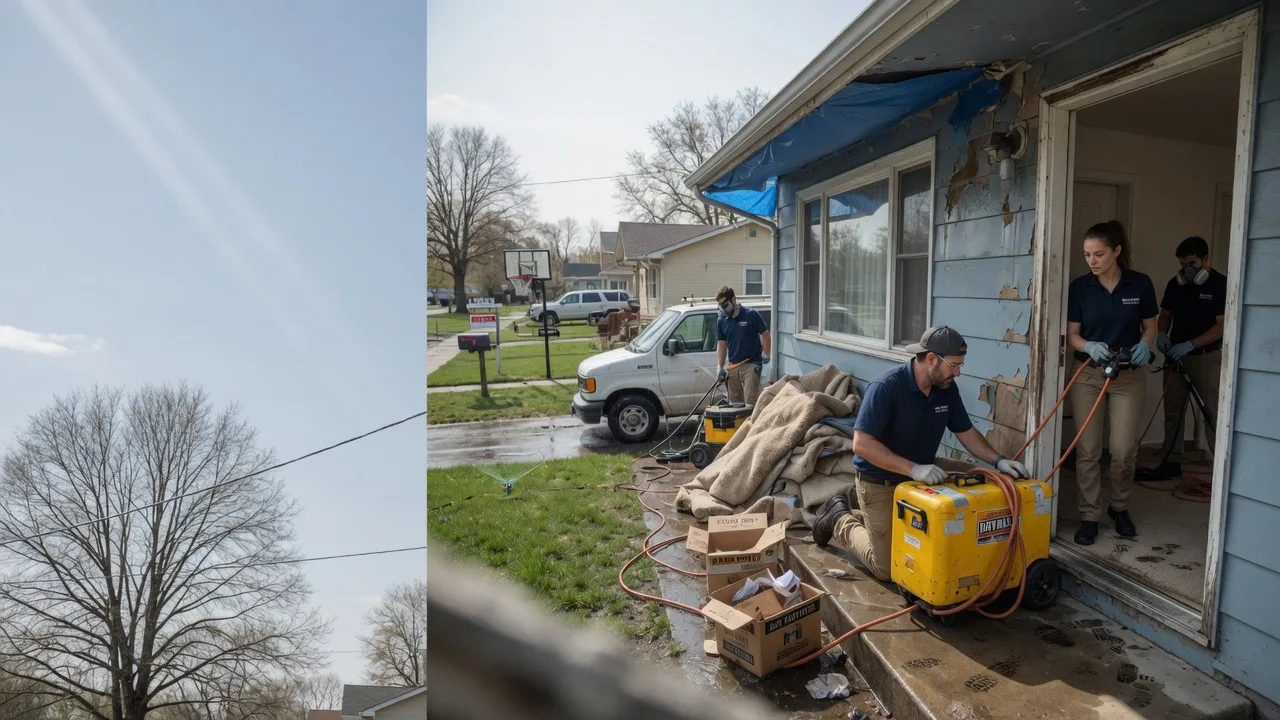 Basement Flood Cleanup in Tutwiler, MS near me
